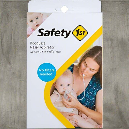 New Safety 1ˢᵗ BoogEase Nasal Aspirator (Grey) - Kidsy