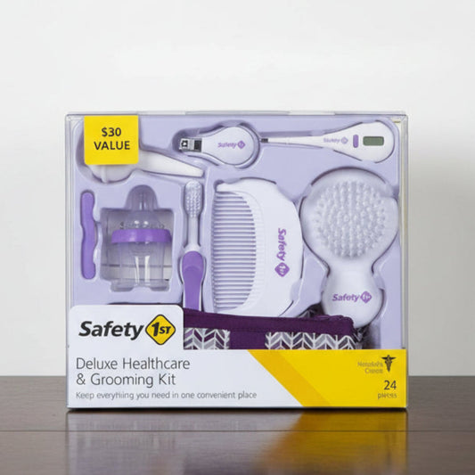 New Safety 1st Baby Grooming Kit 24 Pieces (Pyramids Grape Juice) - Kidsy