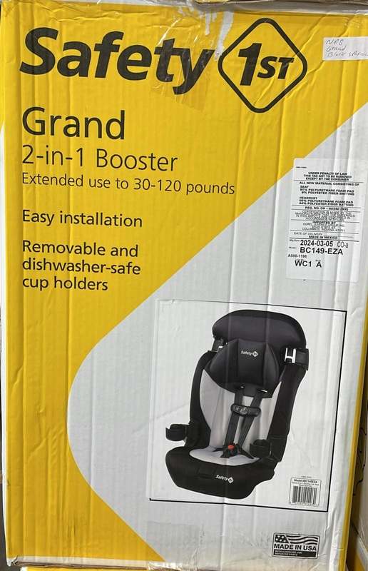New Safety 1st Grand 2 - in - 1 Booster Car Seat (Black Sparrow) - Kidsy