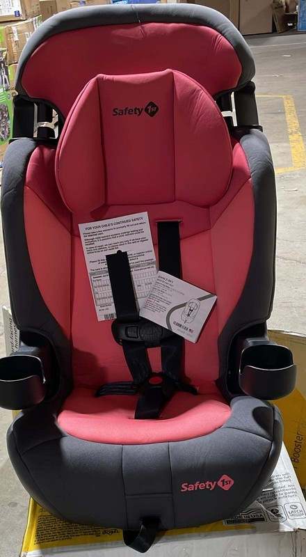 New Safety 1st Grand 2 - in - 1 Booster Car Seat (Sunrise Coral) - Kidsy