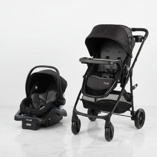 New Safety 1st Grow and Go Flex 8 - in - 1 Car Seat & Stroller Combo (Night Rider) - Kidsy