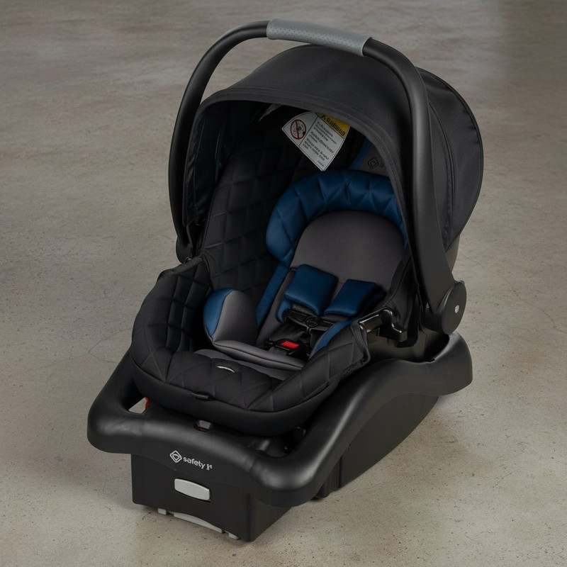 New Safety 1st onBoard Insta - Latch DLX Infant Car Seat with Base (Newburyport) - Kidsy
