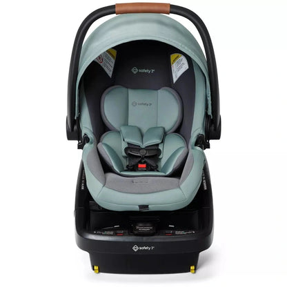 New Safety 1st onBoard Slide DLX Infant Car Seat w/SafetySlide Base (Dusty Green) - Kidsy