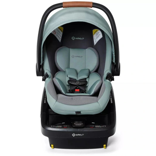 New Safety 1st onBoard Slide DLX Infant Car Seat w/SafetySlide Base (Dusty Green) - Kidsy