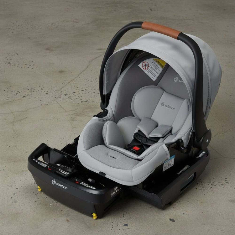 New Safety 1st onBoard Slide DLX Infant Car Seat w/SafetySlide Base (Dusty Marble) - Kidsy