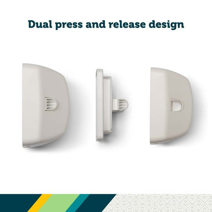 New Safety 1st Outlet Cover with Cord Shorterner (White) - Kidsy