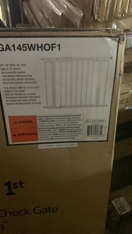 New Safety 1st Pressure - Check Gate (White) - Kidsy