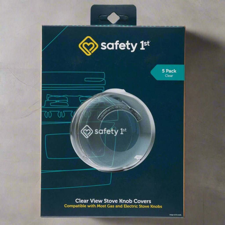 New Safety 1st Stove Knob Covers 5 - Pack (Clear) - Kidsy