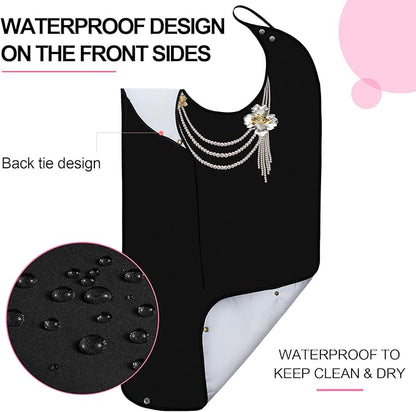 New SATINIOR Adult Bibs for Women, 6 - Pack (Necklace Style) - Kidsy