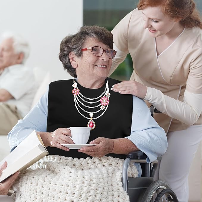 New SATINIOR Adult Bibs for Women, 6 - Pack (Necklace Style) - Kidsy