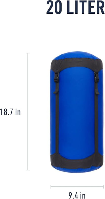 New Sea to Summit Lightweight Compression Sack (Surf Blue) - Kidsy