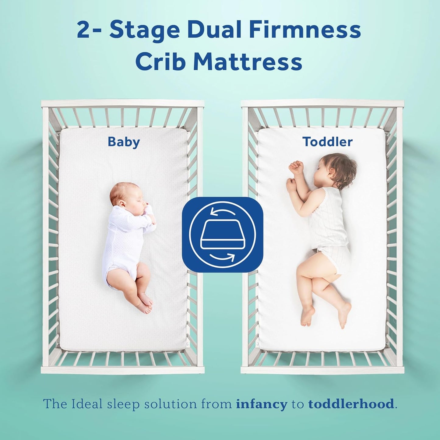New Sealy Baby Airy Night Diamond Breathable Crib Mattress - Kidsy