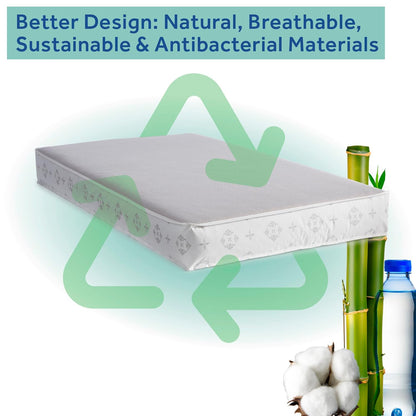 New Sealy Baby Airy Night Diamond Breathable Crib Mattress - Kidsy