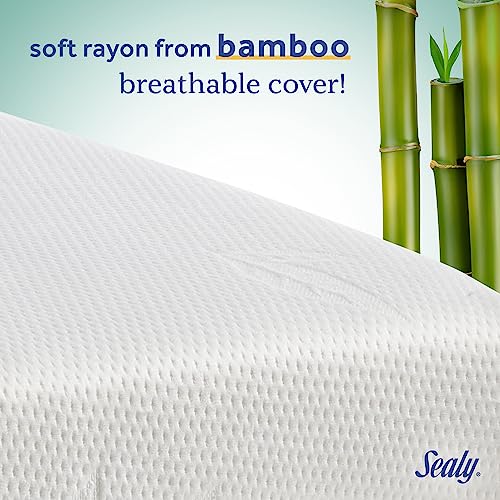 New Sealy Baby Cozy Brilliance 2 - Stage Crib Mattress (White) - Kidsy