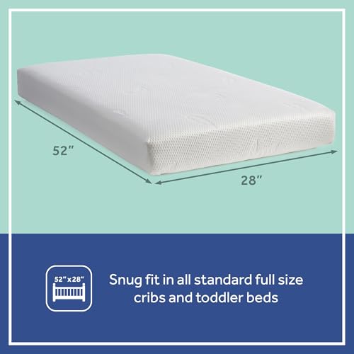 New Sealy Baby Cozy Brilliance 2 - Stage Crib Mattress (White) - Kidsy