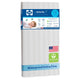 New Sealy Baby Infant & Toddler Butterfly Crib Mattress (White Stripe) - Kidsy