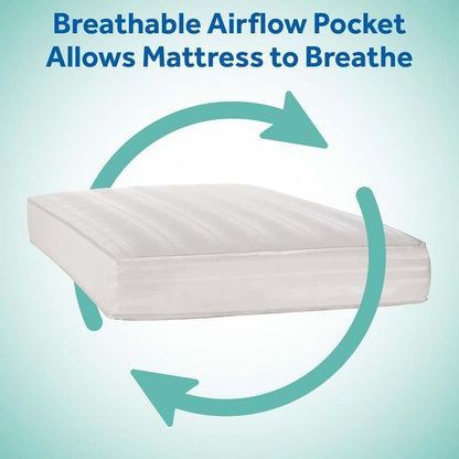 New Sealy Baby Soybean 2 Stage Crib Mattress plus Toddler Bed Fit (52X28") - Kidsy