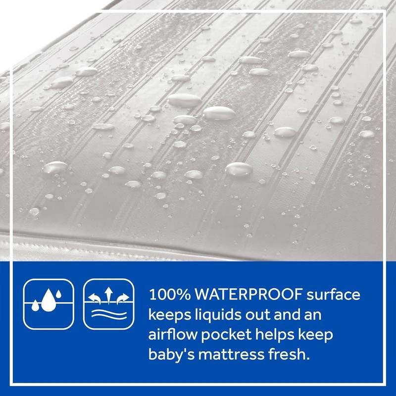 New Sealy Baby Soybean 2 Stage Crib Mattress plus Toddler Bed Fit (52X28") - Kidsy