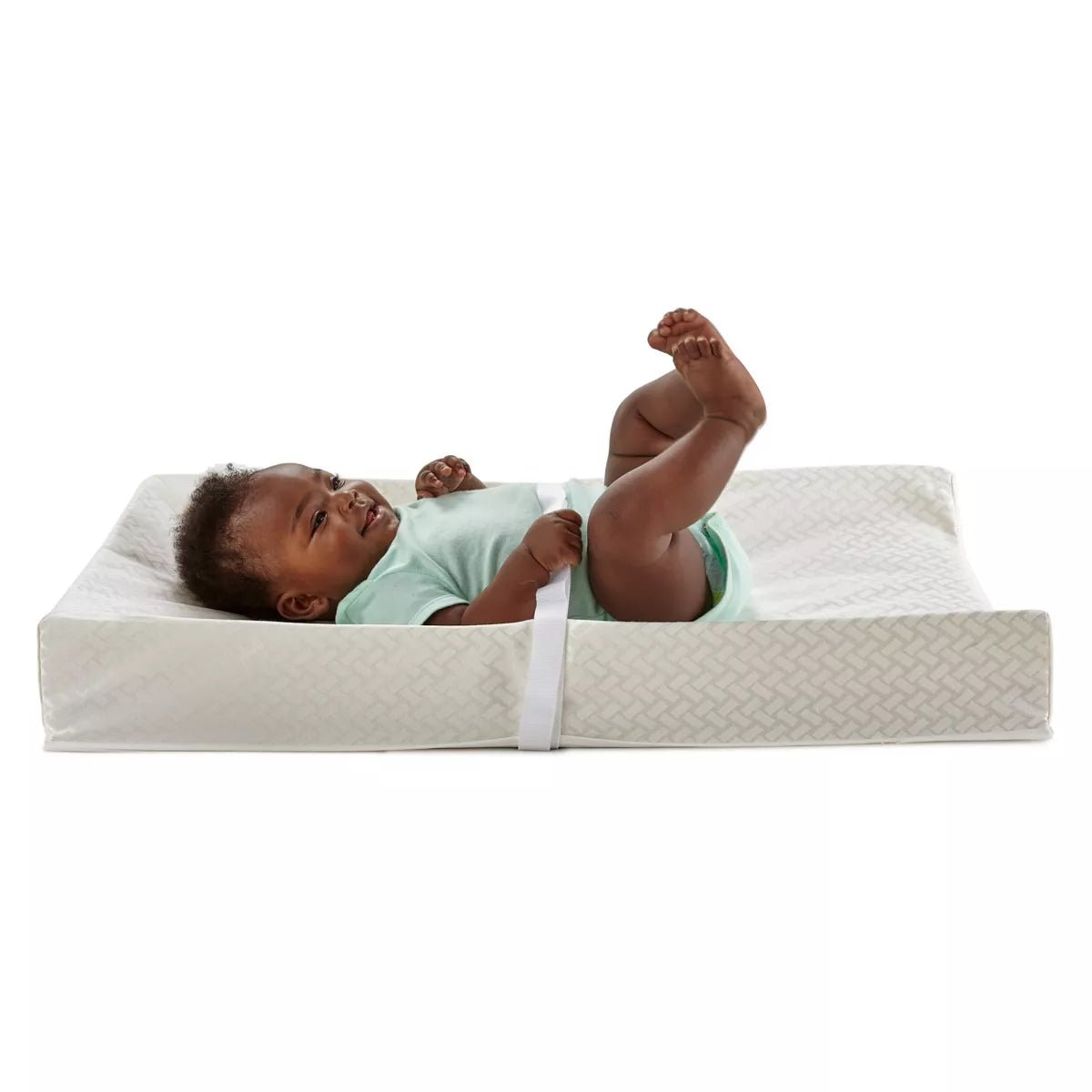 New Sealy Cotton Comfort 3 - Sided Contoured Changing Pad - Kidsy