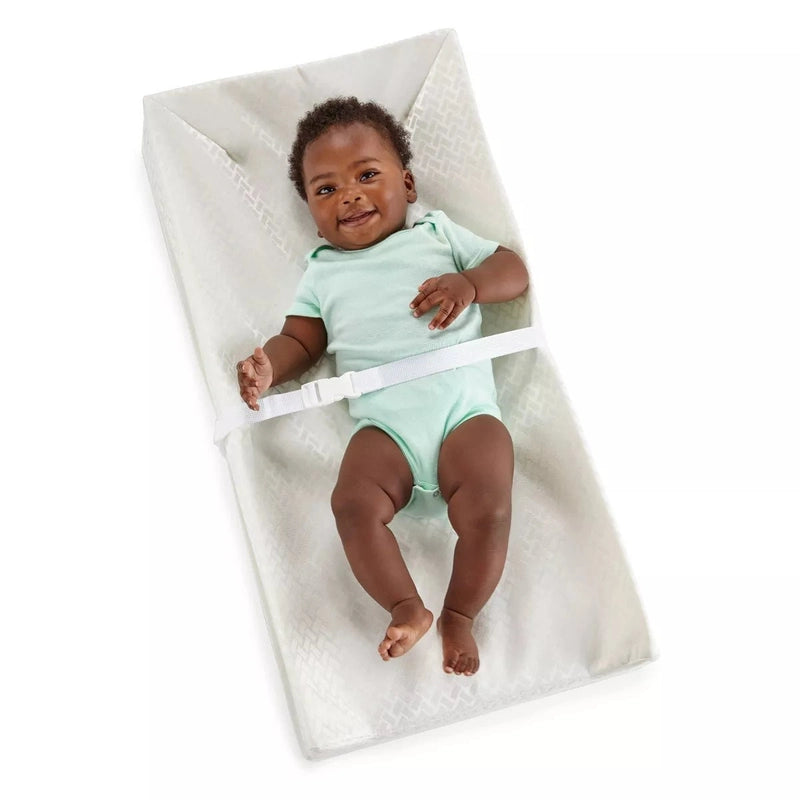 New Sealy Cotton Comfort 3 - Sided Contoured Changing Pad - Kidsy