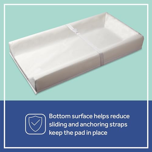 New Sealy Soybean 3 - Sided Baby Diaper Changing Pad - Kidsy