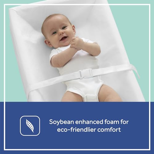 New Sealy Soybean 3 - Sided Baby Diaper Changing Pad - Kidsy