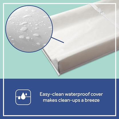 New Sealy Soybean 3 - Sided Baby Diaper Changing Pad - Kidsy