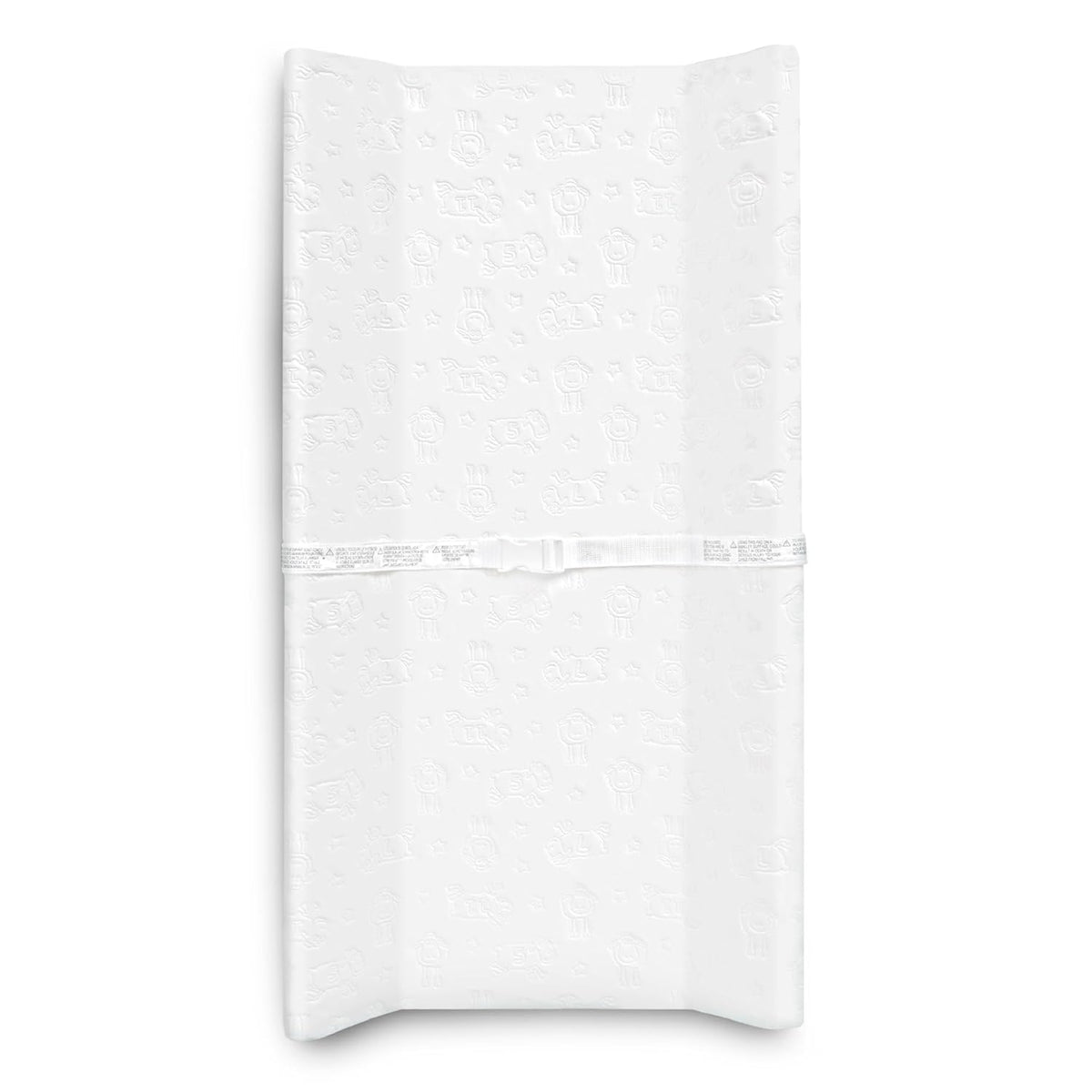 Serta Foam Contoured Changing Pad with Waterproof Cover (White)