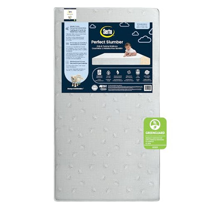 New Serta Perfect Slumber Dual Sided Crib & Toddler Mattress - Kidsy
