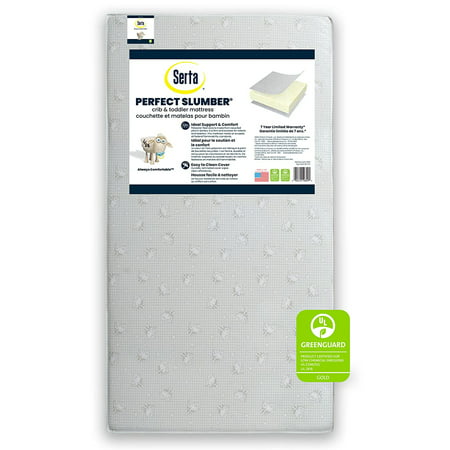 New Serta Perfect Slumber Dual - Sided Crib & Toddler Mattress - Kidsy