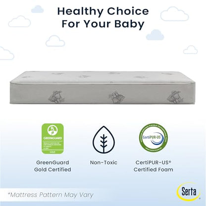 New Serta Perfect Start Deluxe Limited Dual - Sided Crib & Toddler Mattress - Kidsy