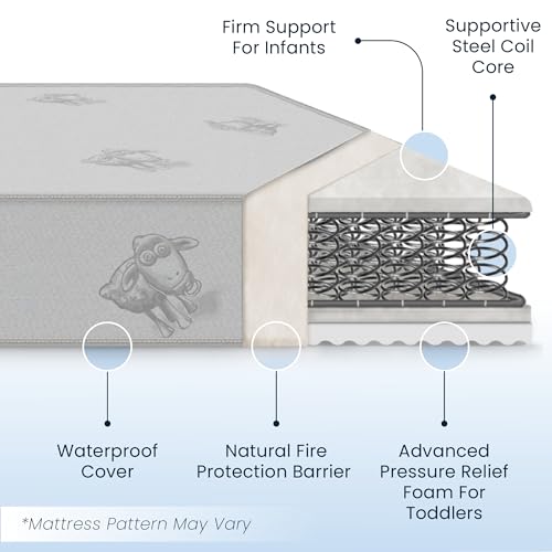 New Serta Perfect Start Deluxe Limited Dual - Sided Crib & Toddler Mattress - Kidsy