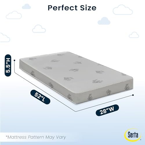 New Serta Perfect Start Deluxe Limited Dual - Sided Crib & Toddler Mattress - Kidsy