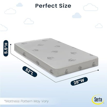 New Serta Perfect Start Deluxe Limited Dual - Sided Crib & Toddler Mattress - Kidsy