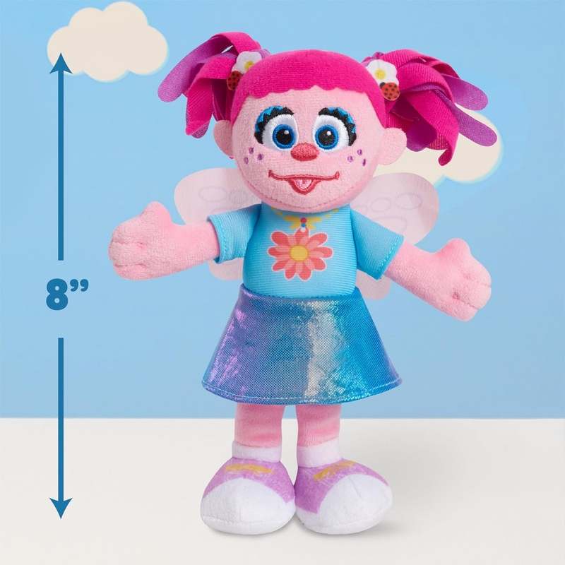 New Sesame Street Friends 8 - inch Abby Cadabby Plush Toy - Kidsy