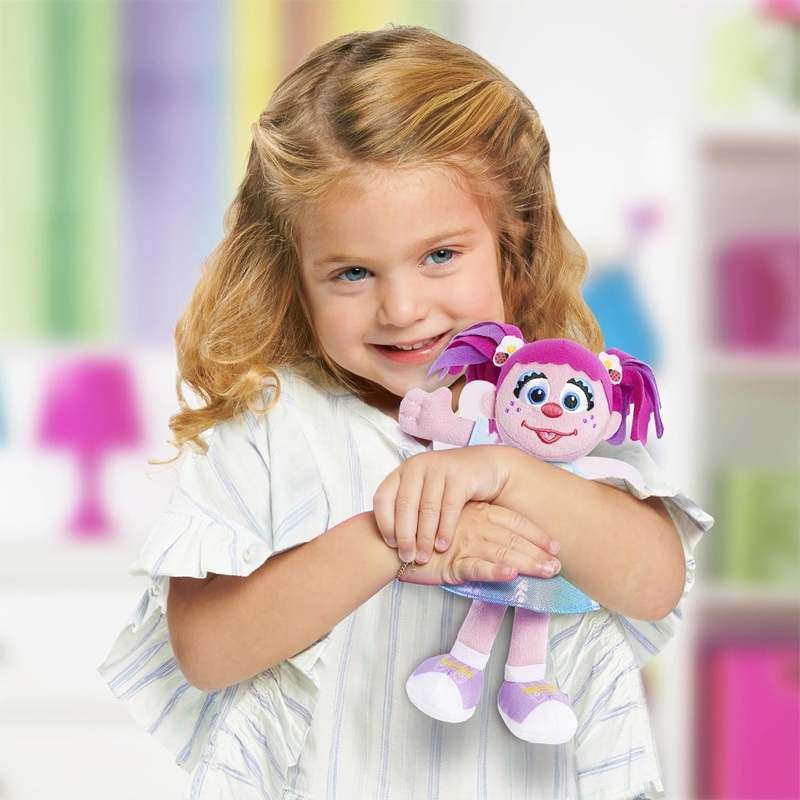 New Sesame Street Friends 8 - inch Abby Cadabby Plush Toy - Kidsy