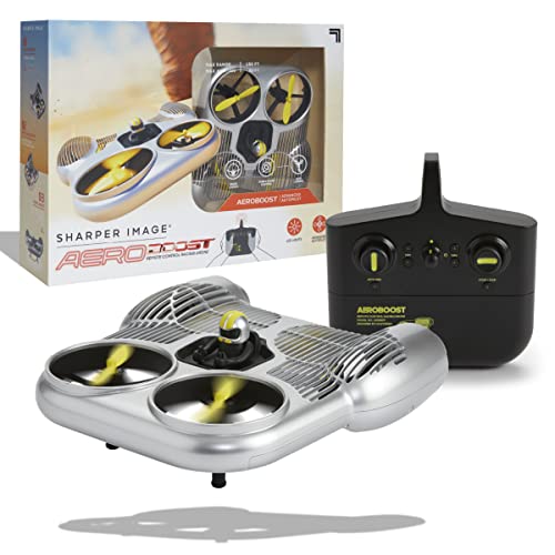 New Sharper Image RC Aeroboost Racing Drone - Long Range (Black) - Kidsy