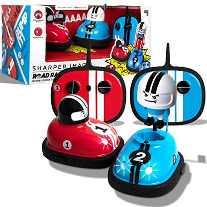 New Sharper Image Road Rage RC Ejector Bumper Cars Set - Kidsy