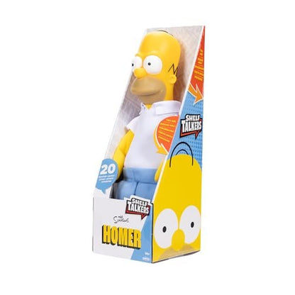 New Shelf Talkers The Simpsons Homer Talking Plush, 12" Collectible Toy - Kidsy