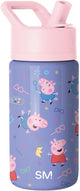 New Simple Modern Kids Summit Water Bottle 14oz (Peppa Pig Bubbles) - Kidsy