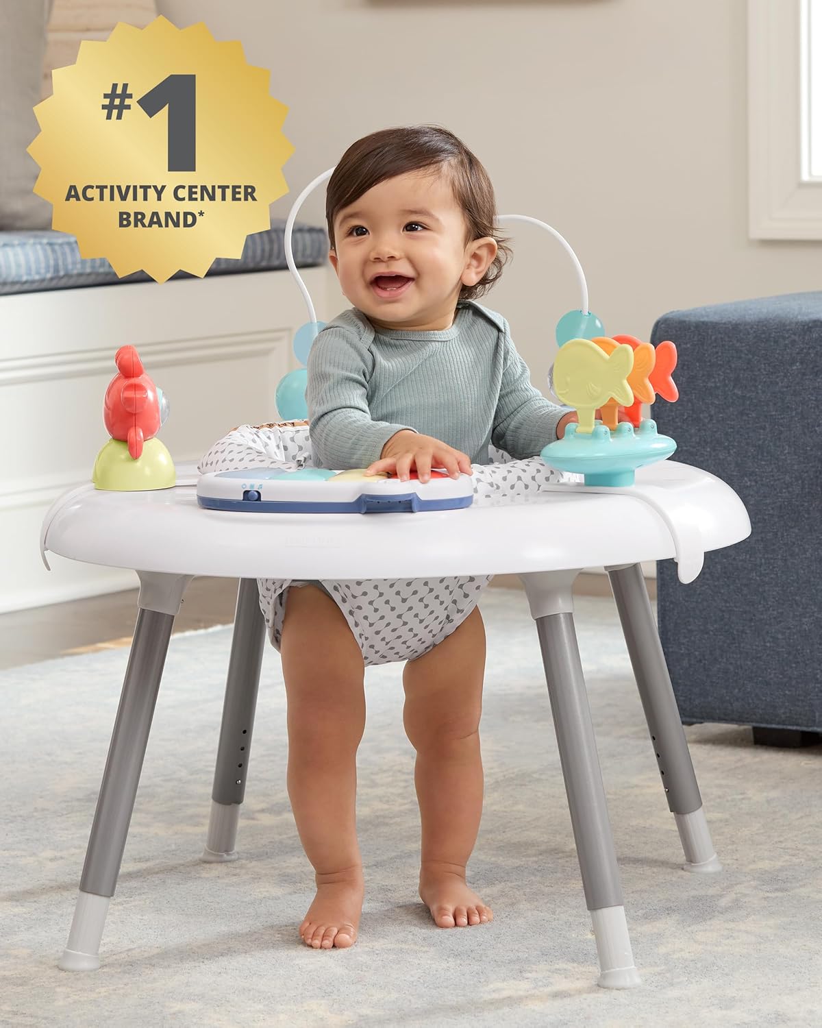 New Skip Hop 2 - in - 1 Baby Activity Center (Seascape) - Kidsy