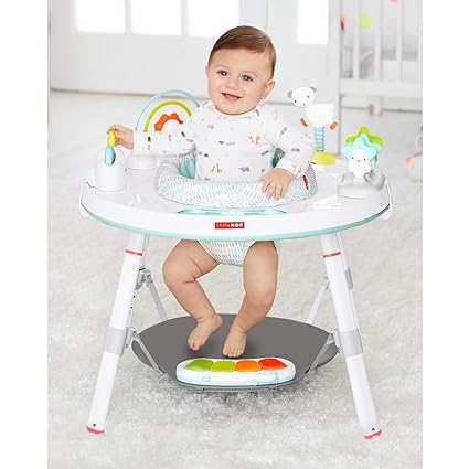 New Skip Hop 3-Stage Baby Activity Center (Silver Lining Cloud) - Kidsy