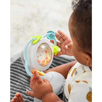 New Skip Hop Baby Ergonomic Activity Floor Seat (Silver Lining Cloud - Gray) - Kidsy
