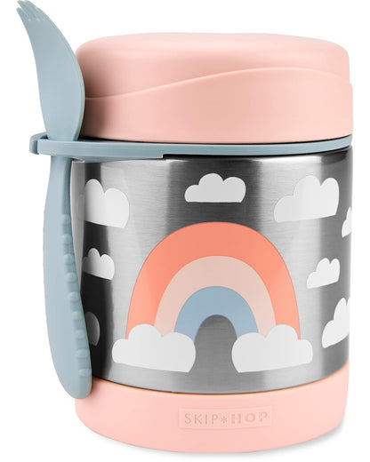 New Skip Hop Insulated Baby Food Jar, Sparks (Rainbow) - Kidsy
