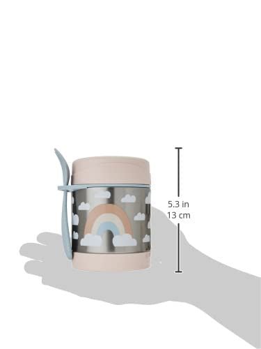 New Skip Hop Insulated Baby Food Jar, Sparks (Rainbow) - Kidsy