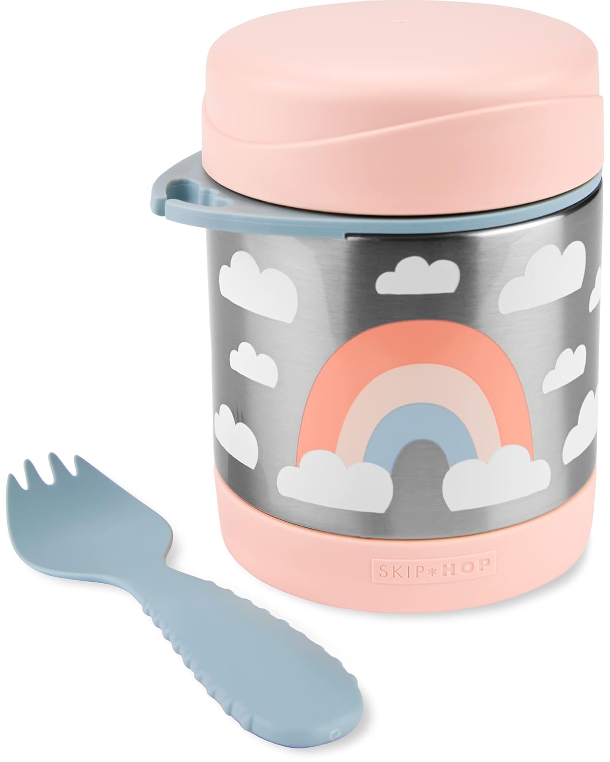 New Skip Hop Insulated Baby Food Jar, Sparks (Rainbow) - Kidsy