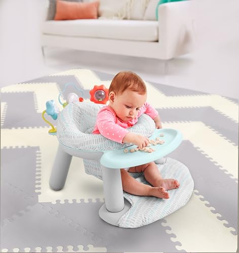 New Skip Hop Sit - up Activity Chair (Silver Lining Cloud) - Kidsy