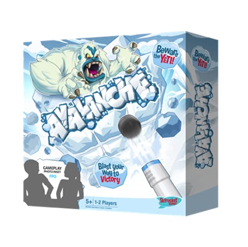 Skyrocket Avalanche Board Game (Ages 5+, 1–2 Players)