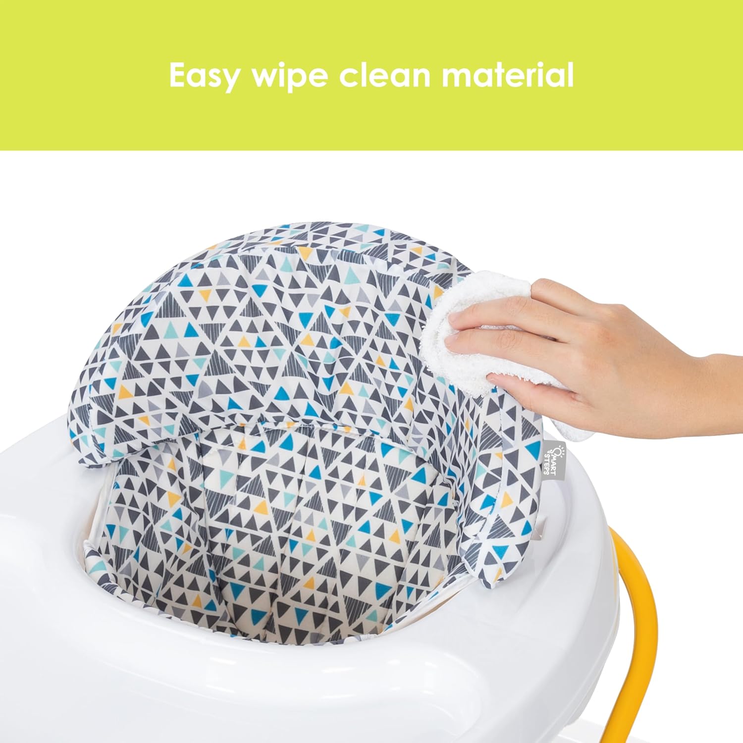 New Smart Steps Trend Activity Walker (Zoo - ometry White) - Kidsy