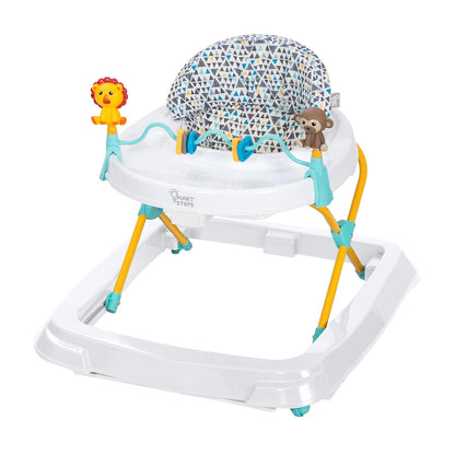 New Smart Steps Trend Activity Walker (Zoo - ometry White) - Kidsy